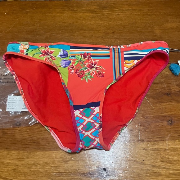 NWT Johnny Was Nanya Surf Shirt (XXL) and Bikini Bottoms (XL) - Picture 5 of 9
